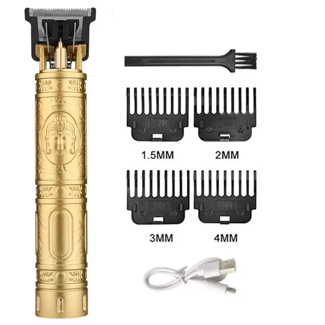 Portable Shaver Barber Cordless Electric Hair Cutting Machine US.B Fast Charging Hair Trimmer Vintage Hair Clipper For Hairdresse