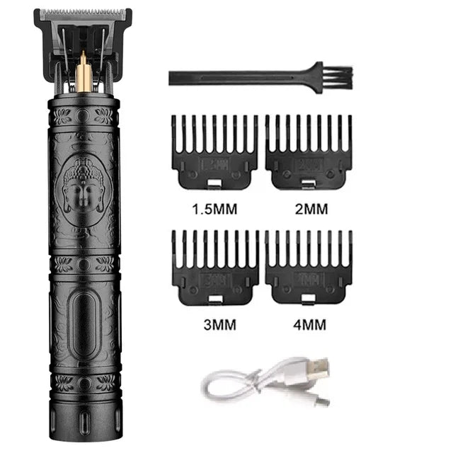 Portable Shaver Barber Cordless Electric Hair Cutting Machine US.B Fast Charging Hair Trimmer Vintage Hair Clipper For Hairdresse