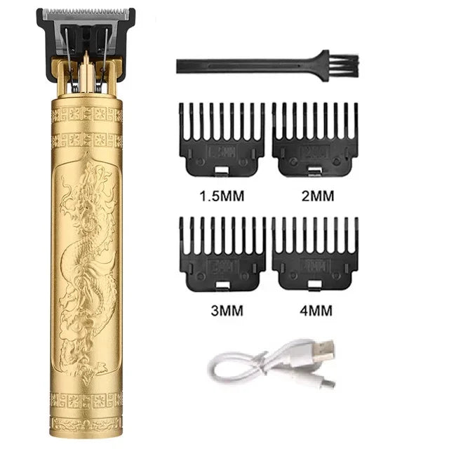 Portable Shaver Barber Cordless Electric Hair Cutting Machine US.B Fast Charging Hair Trimmer Vintage Hair Clipper For Hairdresse